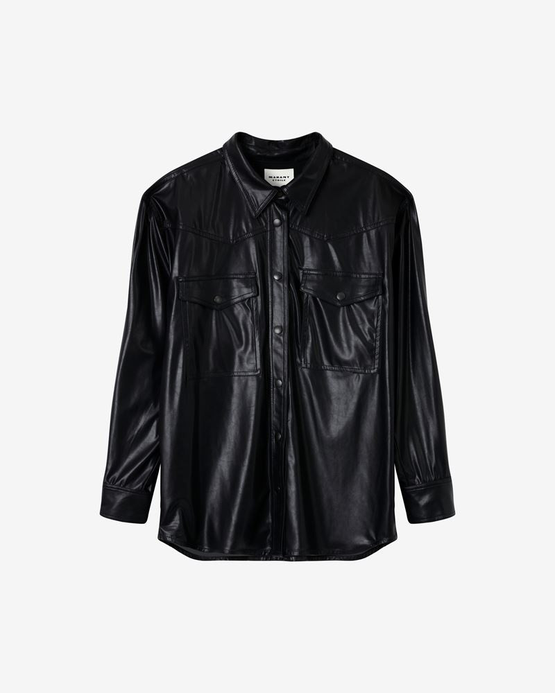 BERNY FAUX 리더 SHIRT - 1