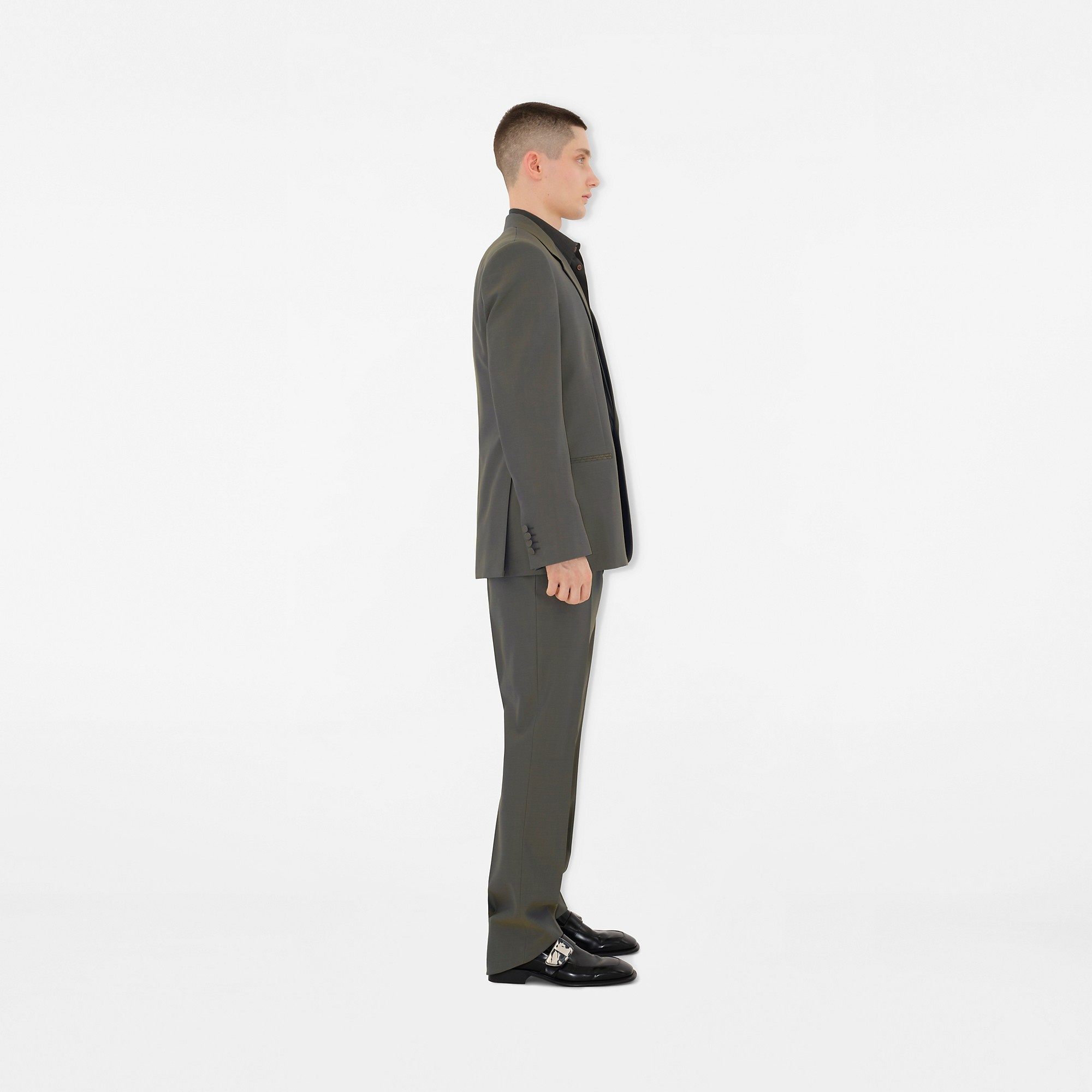 Wool Tailored Trousers - 3