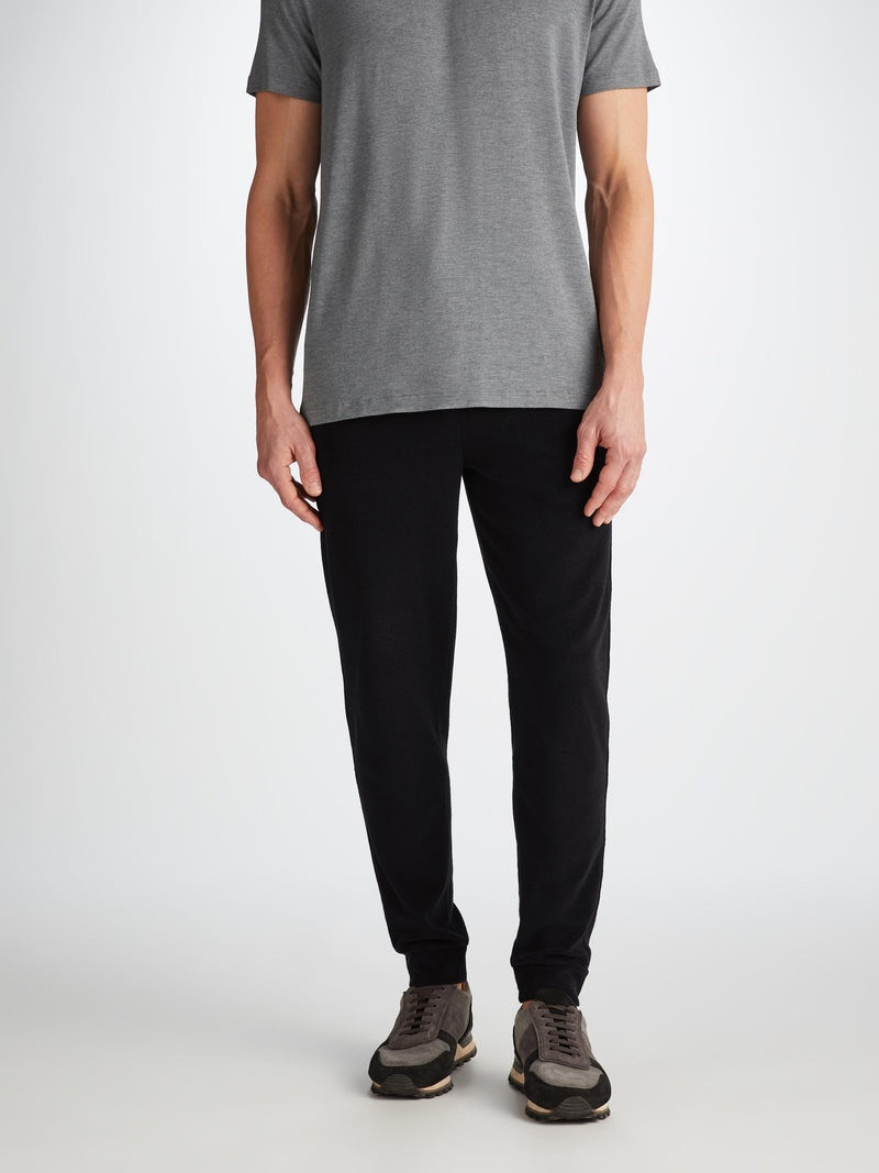 Men's Sweatpants Isaac Terry Cotton Black 3