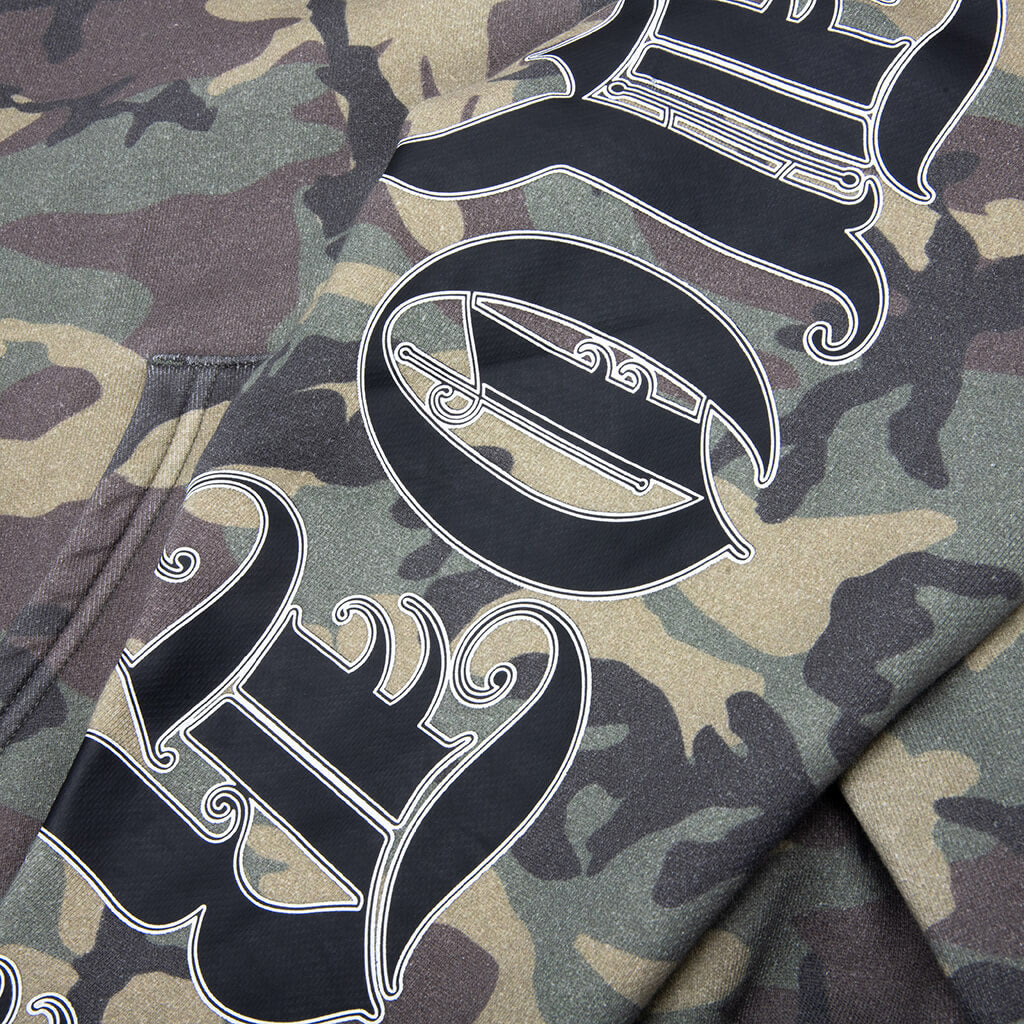 OLD ENGLISH HOODIE - CAMO - 5