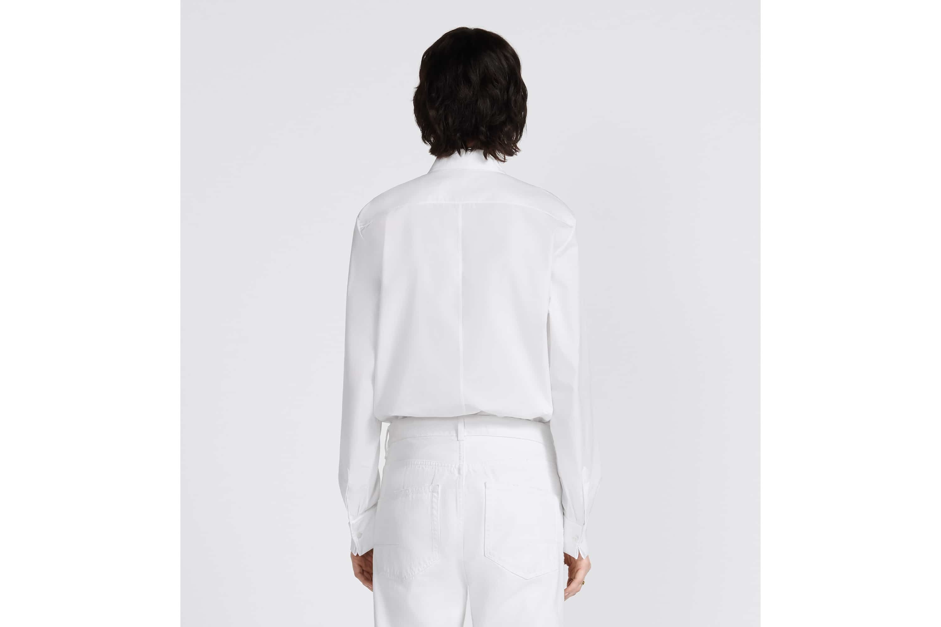 Blouse with Plastron - 6