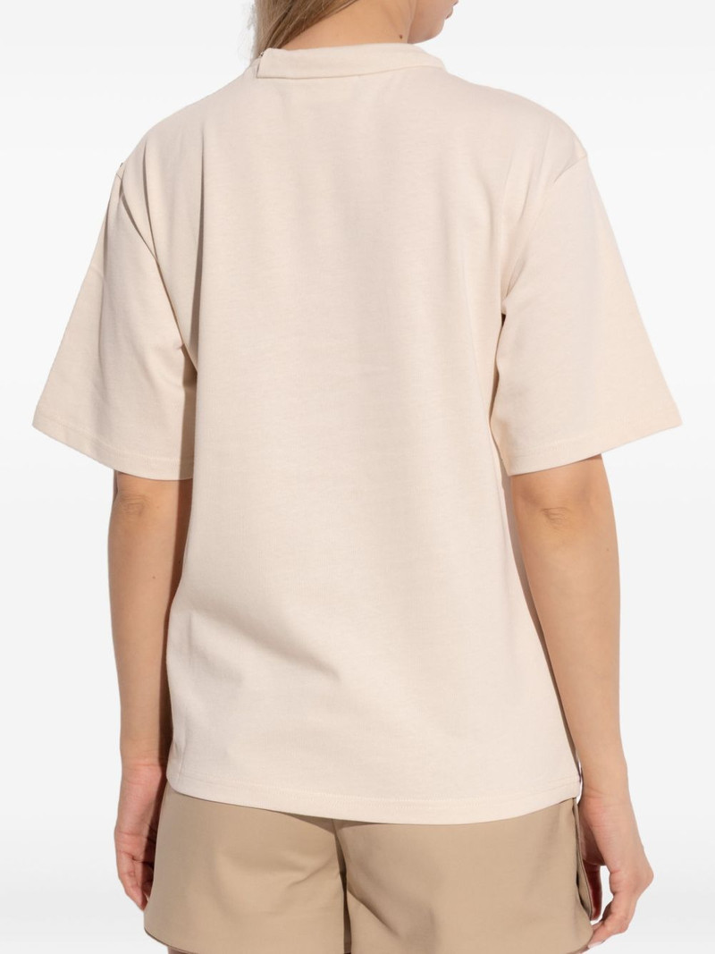 chain-embellished cotton T-shirt 4