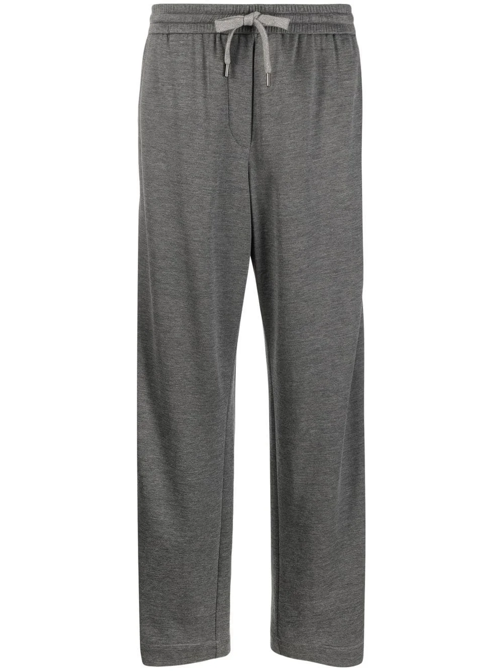 jersey drawstring track pants - 1