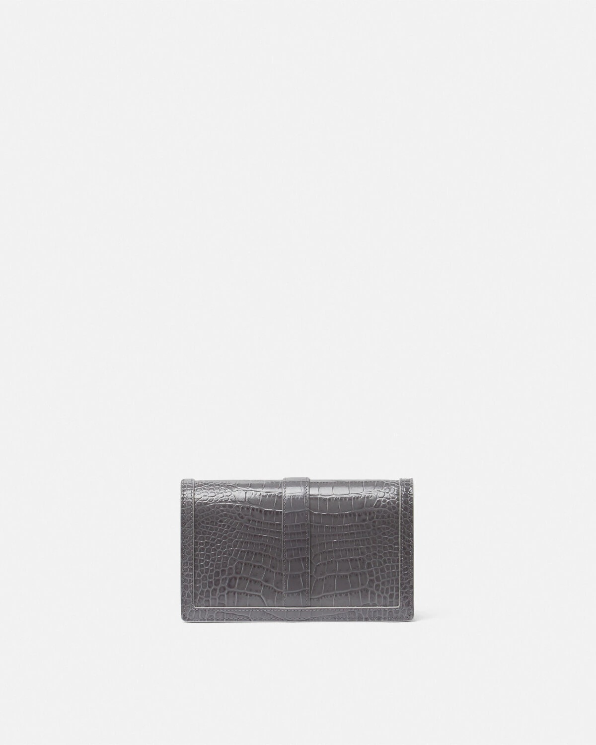 Croc-Effect Greca Goddess Mini Bag - 6