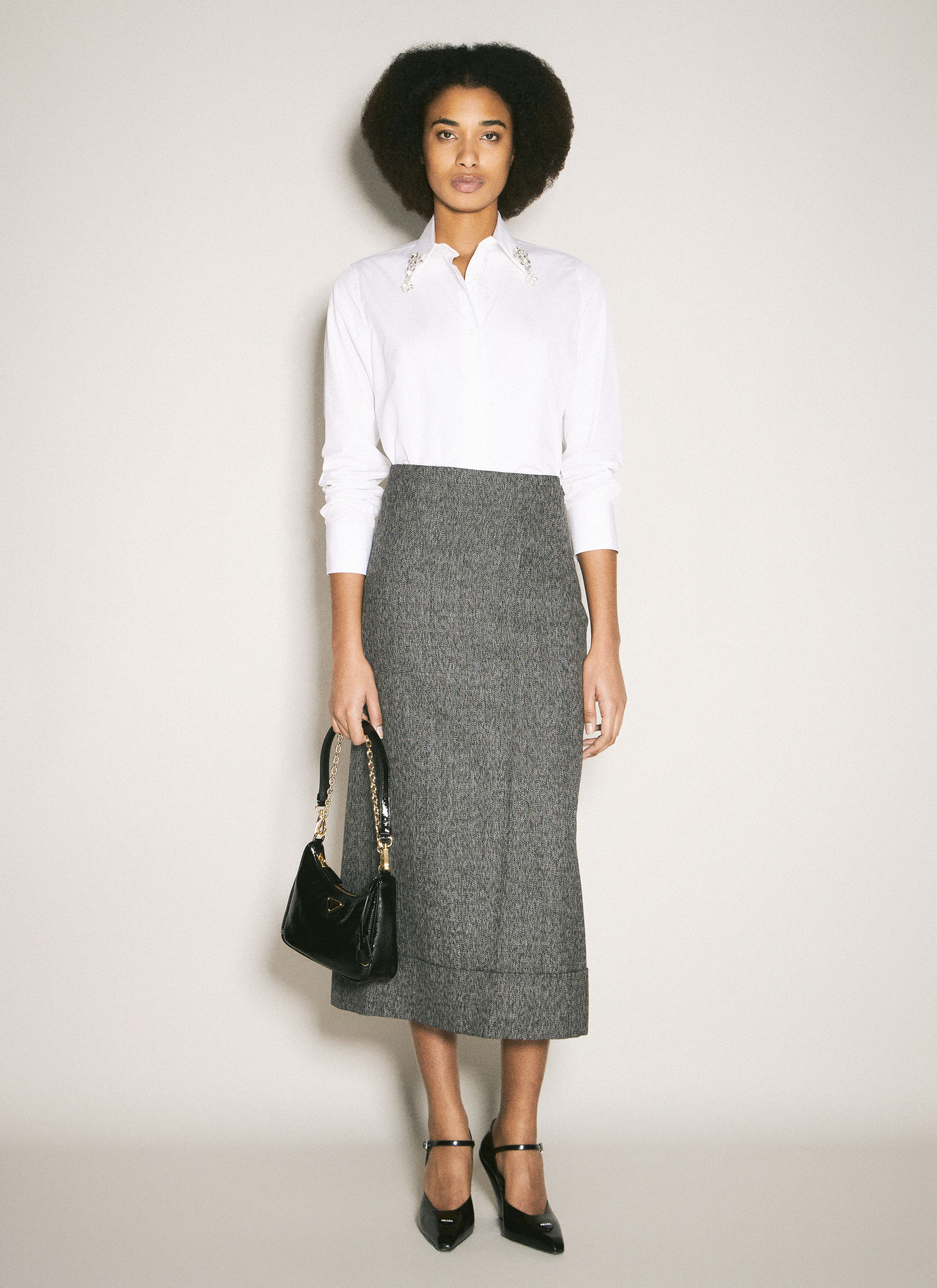 Embroidered Poplin Shirt - 2