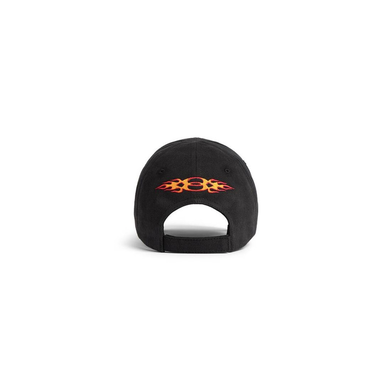 Burning Unity Cap in Black/orange 3