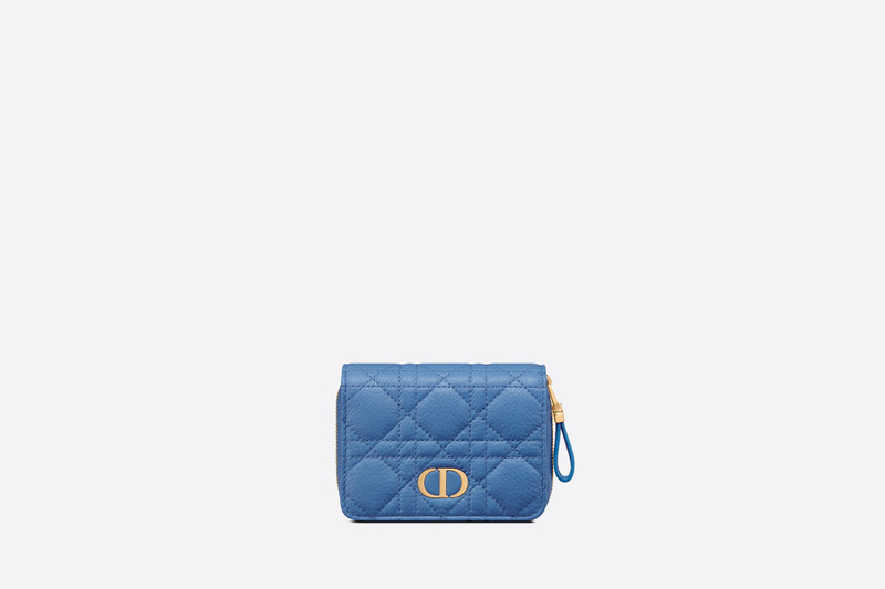 Dior Caro Compact Zipped Wallet 1