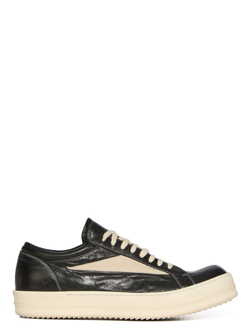 VINTAGE SNEAKS IN TUMBLED LAMB LEATHER - 1