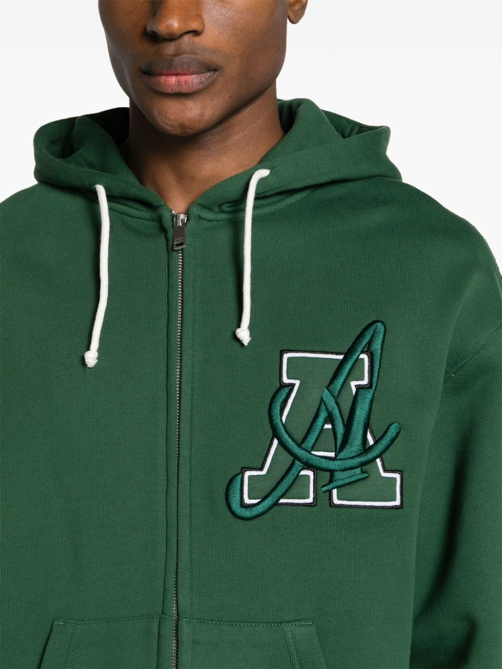 Hart zip-up cotton hoodie - 5