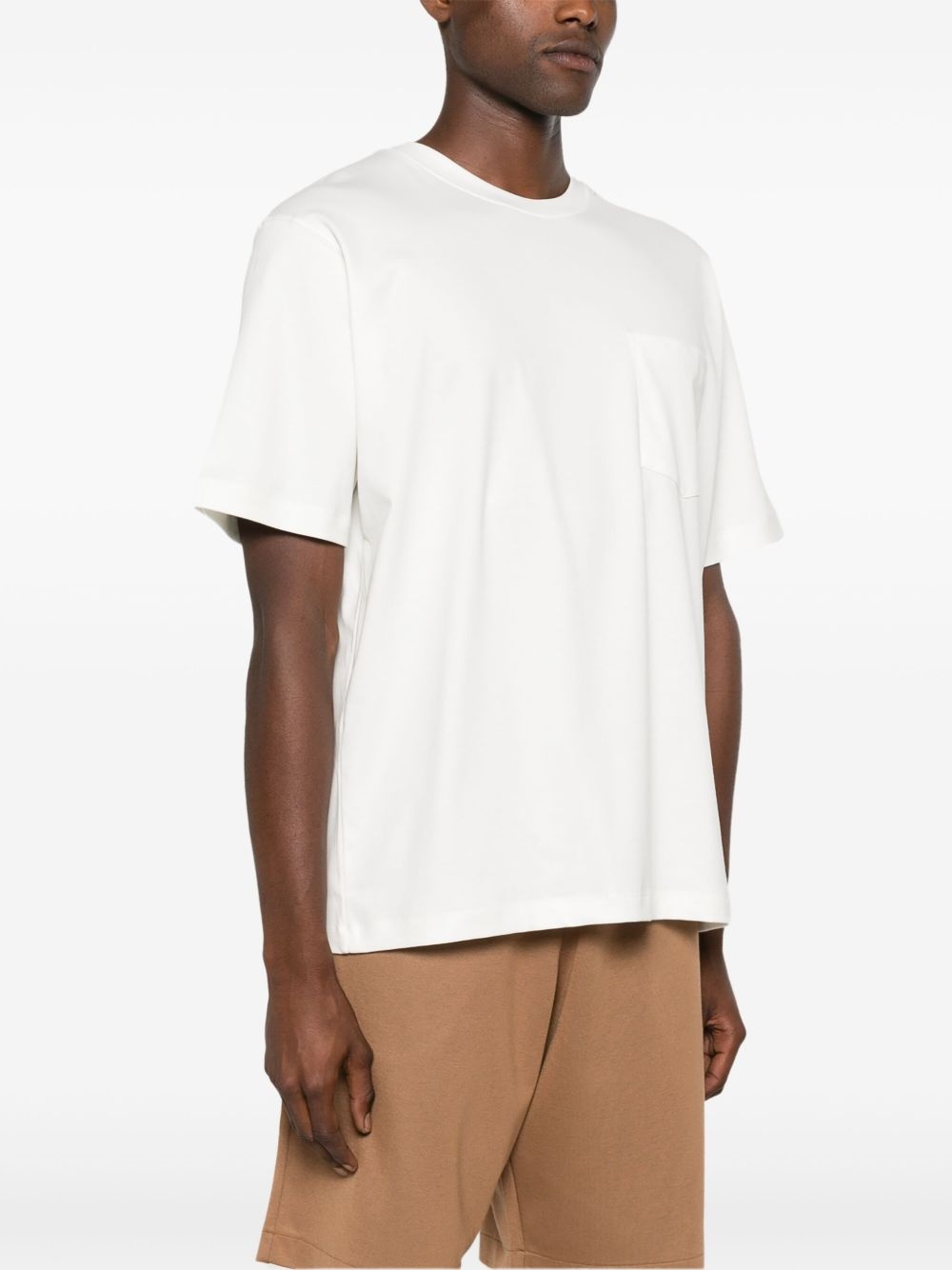 patch-pocket cotton T-shirt - 3