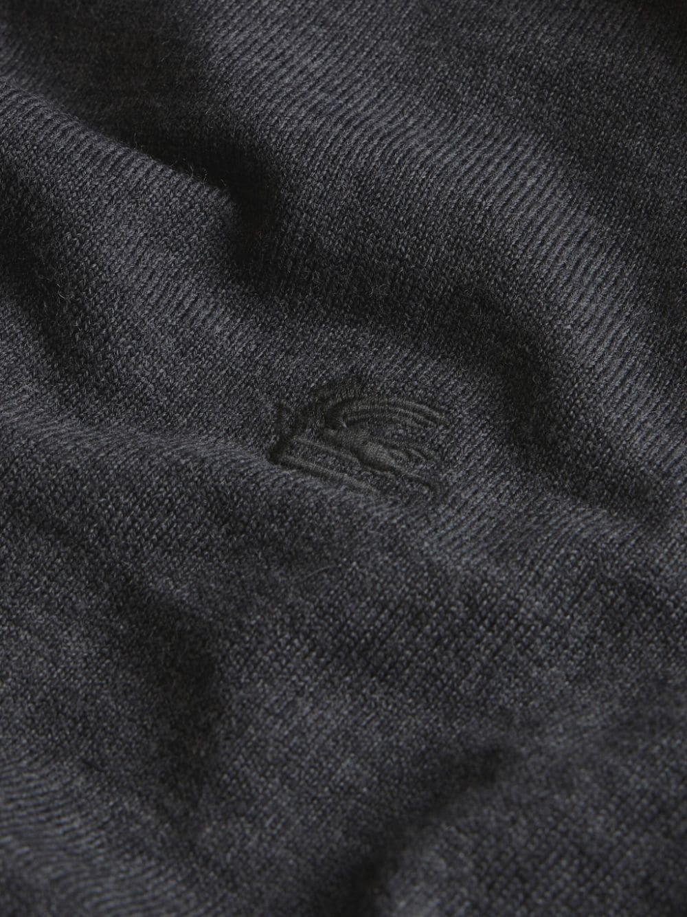 Pegaso-embroidered high-neck jumper - 6