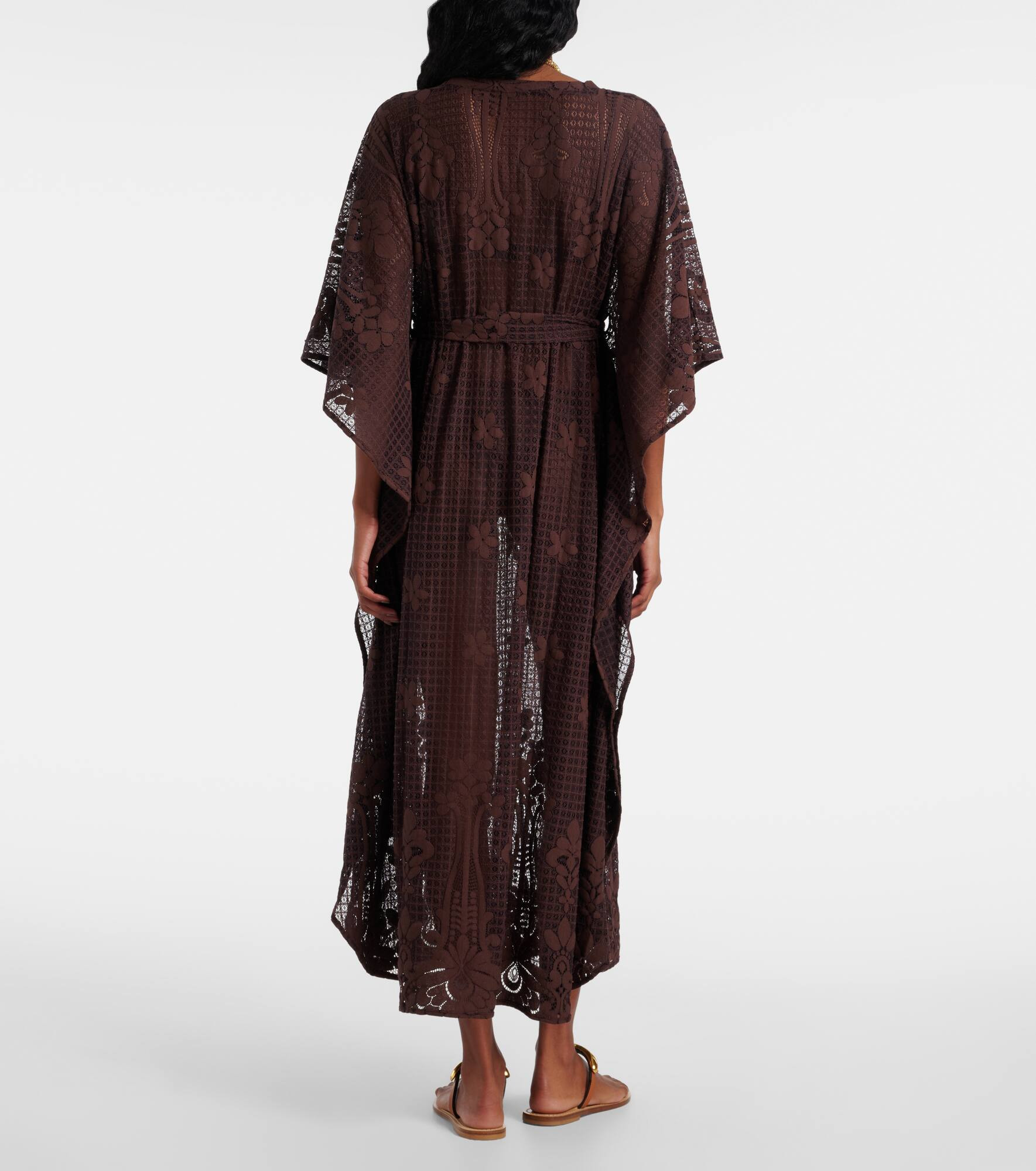 June cotton-blend kaftan - 3