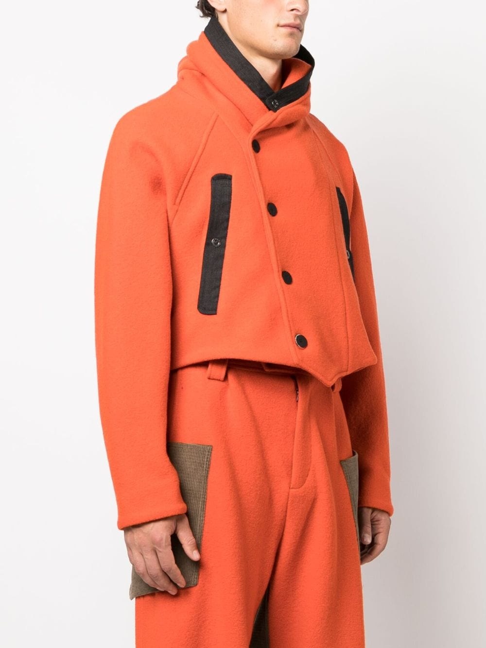 KOSTADINOV Hooded ジャケット・アウター KIKO Tangerine46 Remus