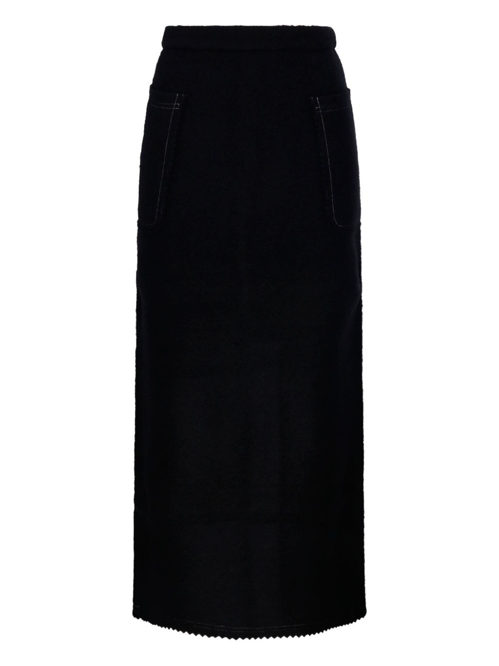 knitted maxi skirt - 1