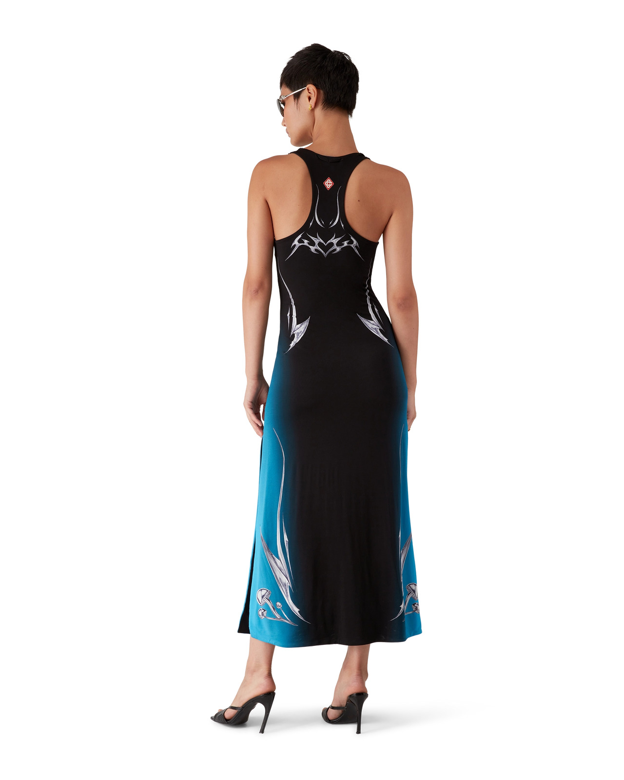 Blades Slinky Jersey Dress | Casablanca Paris - 3