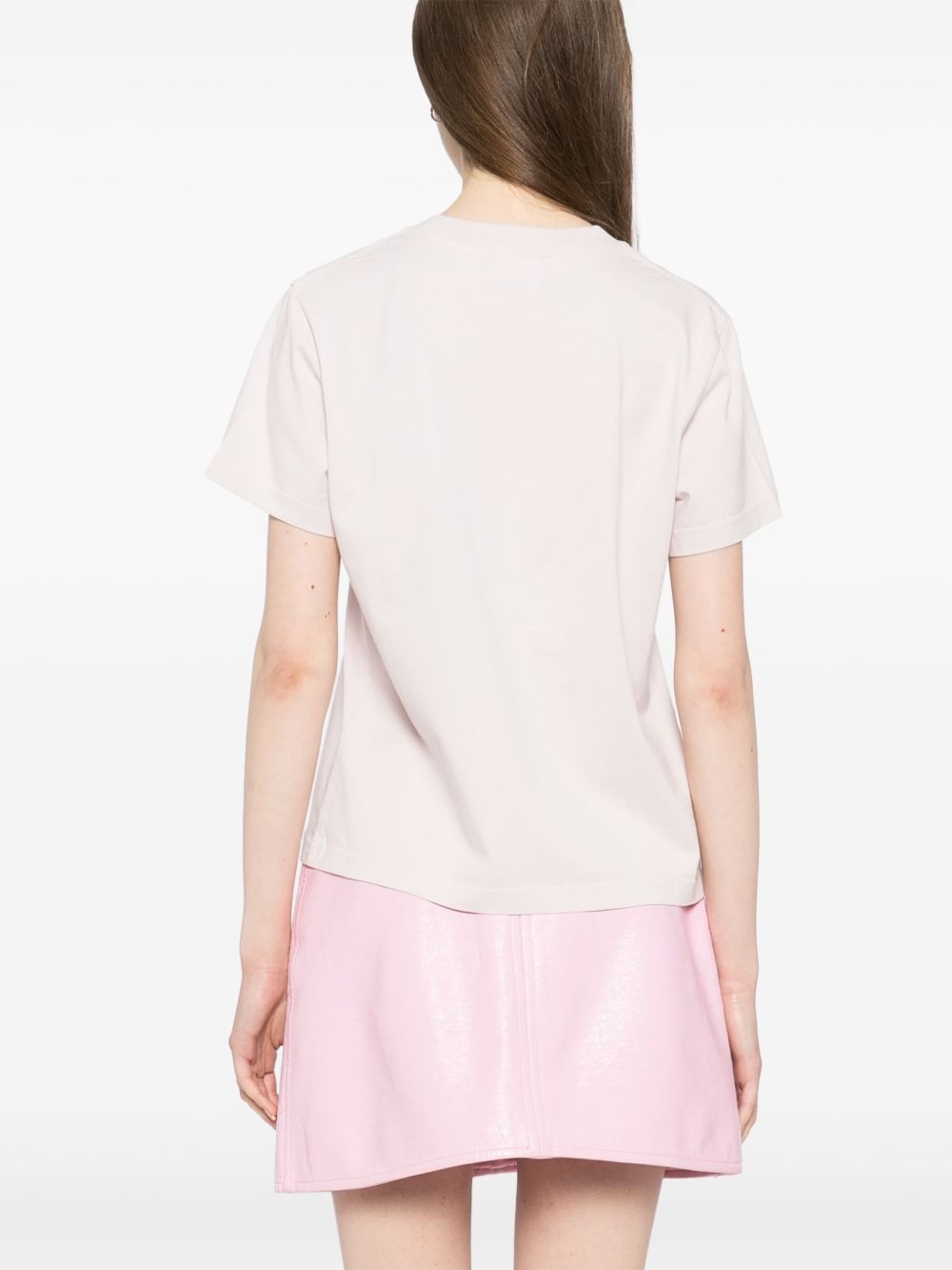 logo-embroidered T-shirt - 4