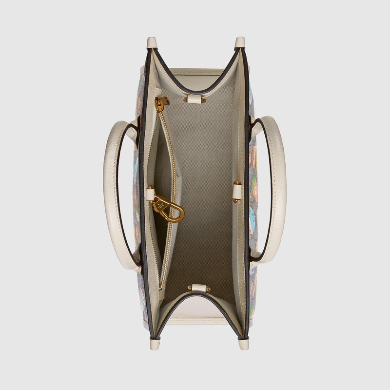 Gucci animal print small tote bag 8