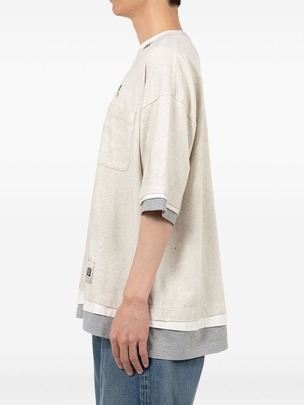 LAYERED POCKET T-SHIRT - 4