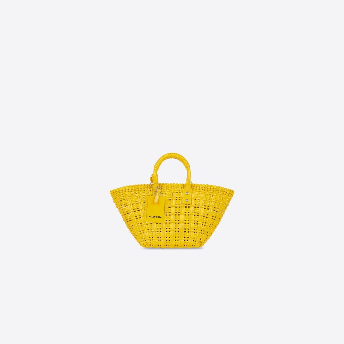 Women's Bistro Xs Basket With Strap in Yellow - 1