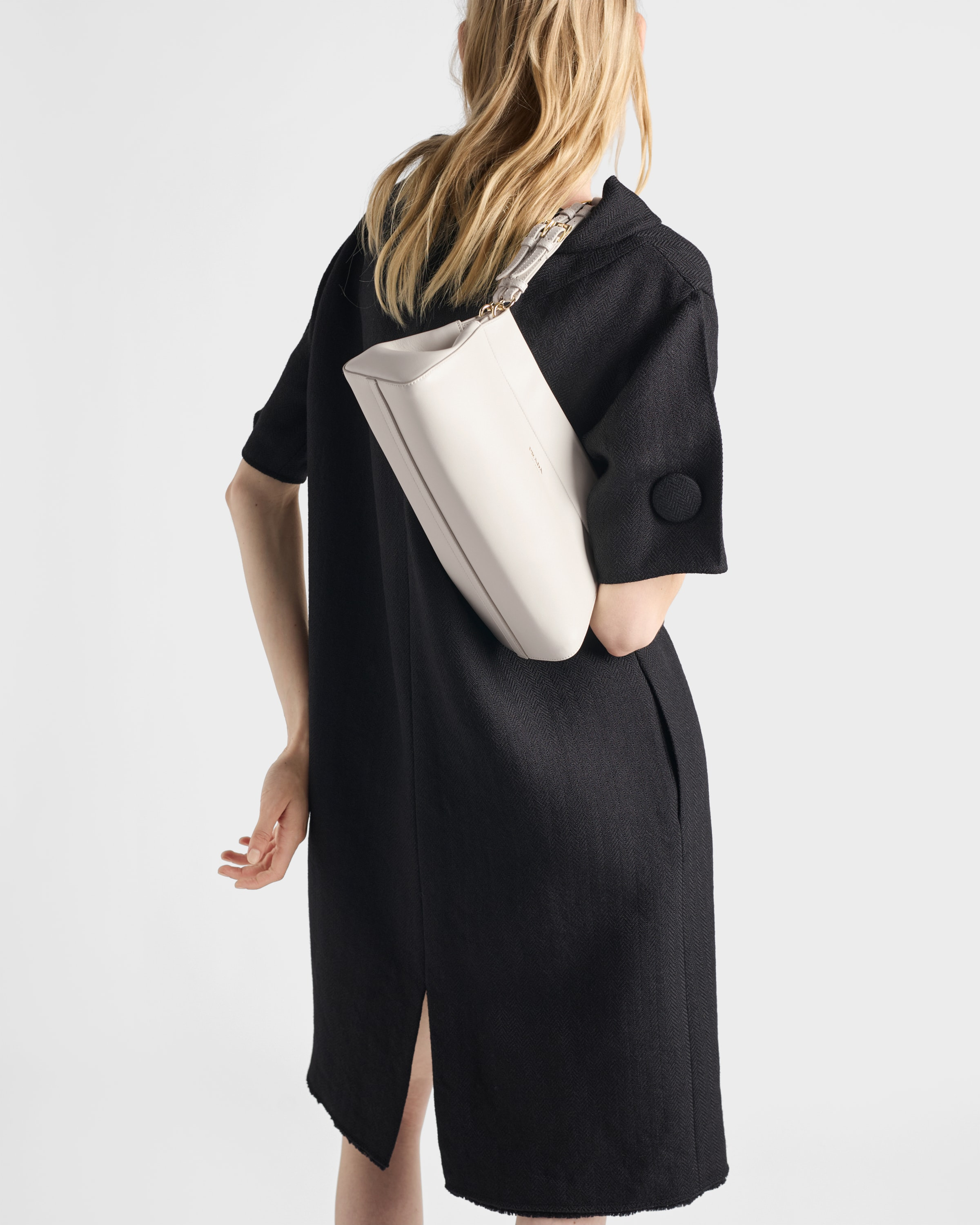 Prada Enchaîné medium leather bag - 9