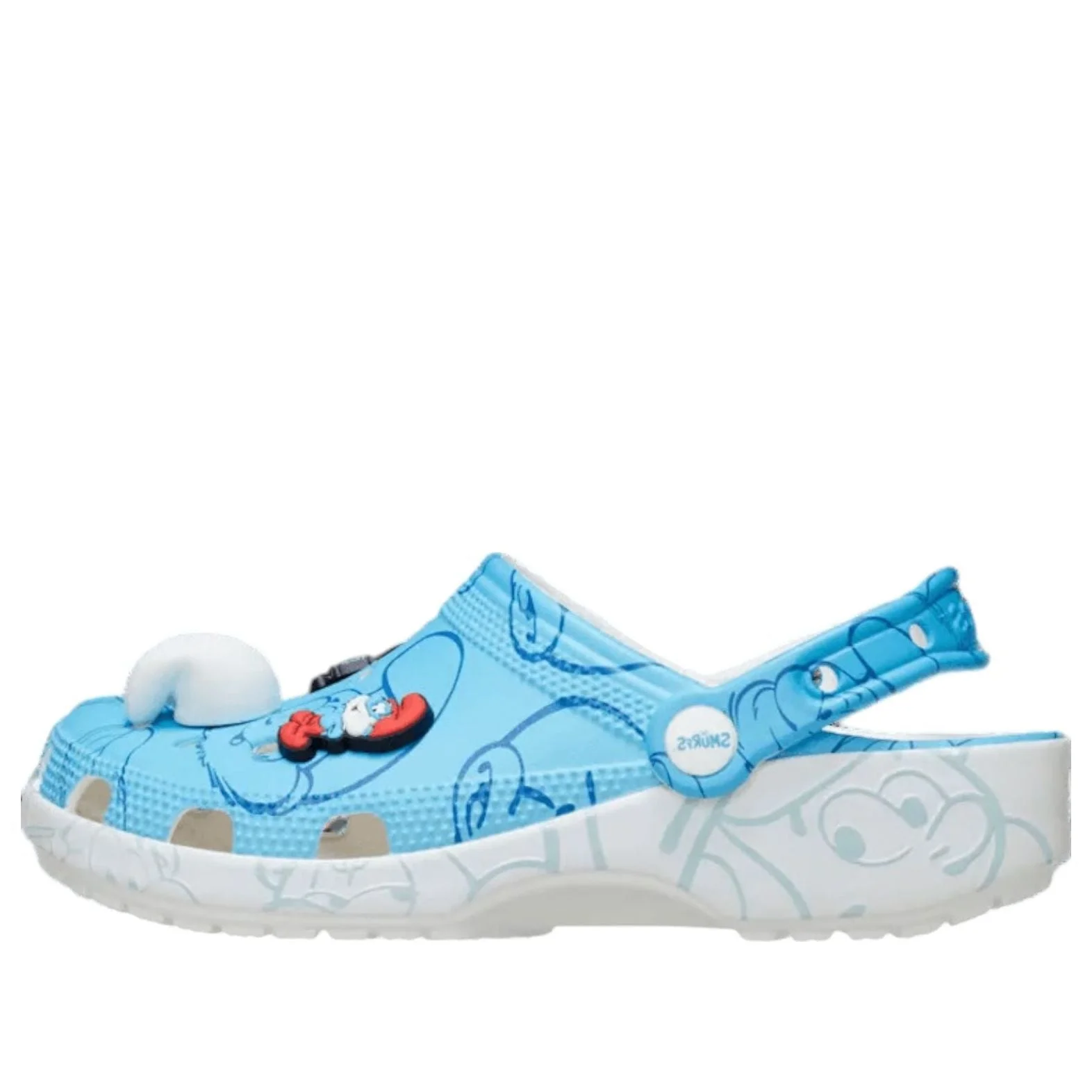 Crocs x The Smurfs Classic Clog 'Allover Print' 210820-90H - 1