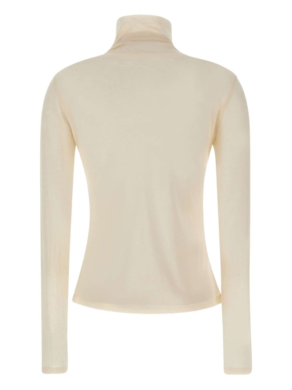 high-neck long-sleeve sweater - 3