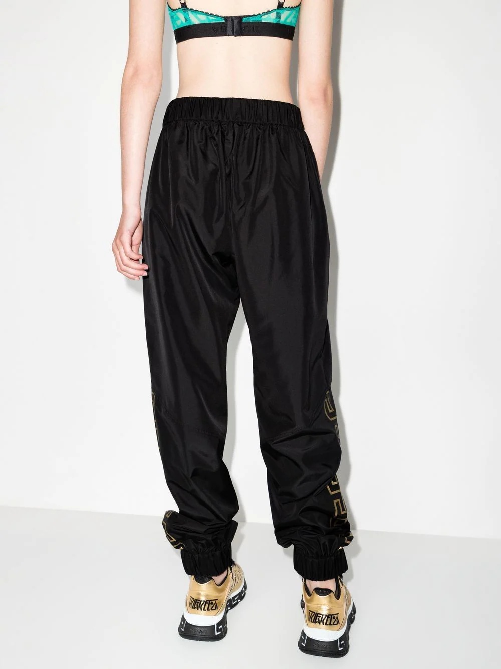 logo-print track pants - 3