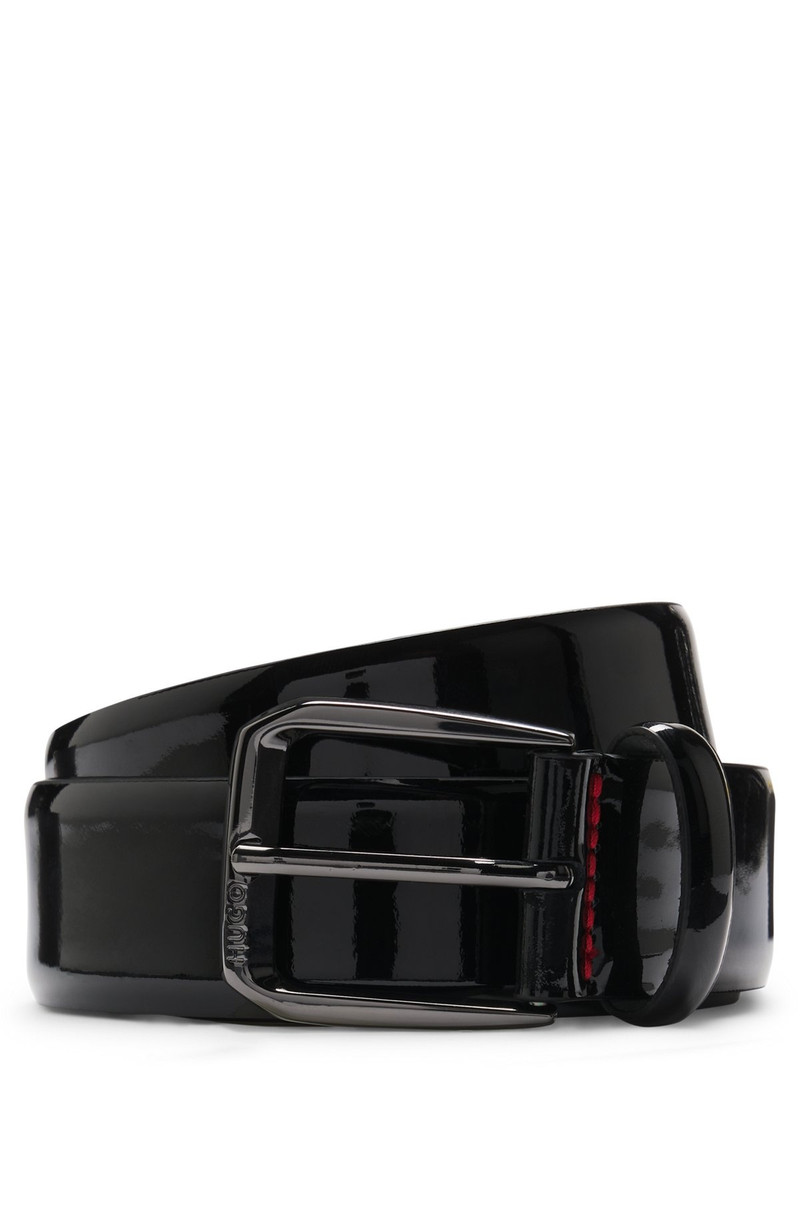 ITALIAN-MADE BELT IN PATENT LEATHER 1
