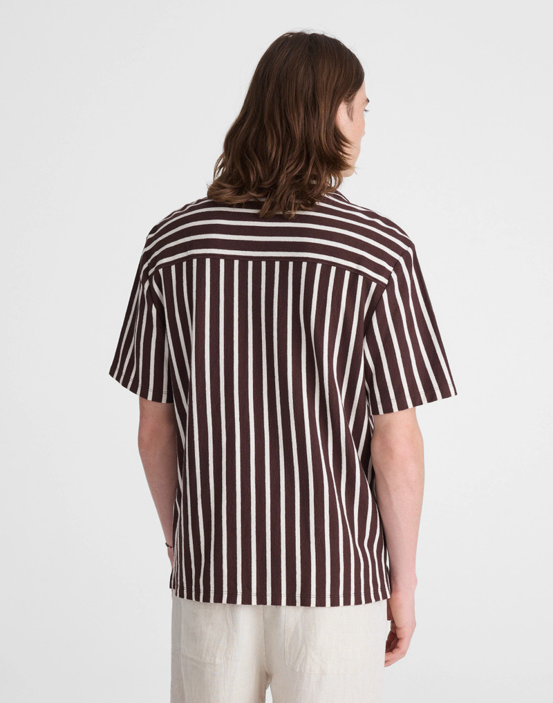 Madewell The Camp Shirt in Seaport Terry outlook