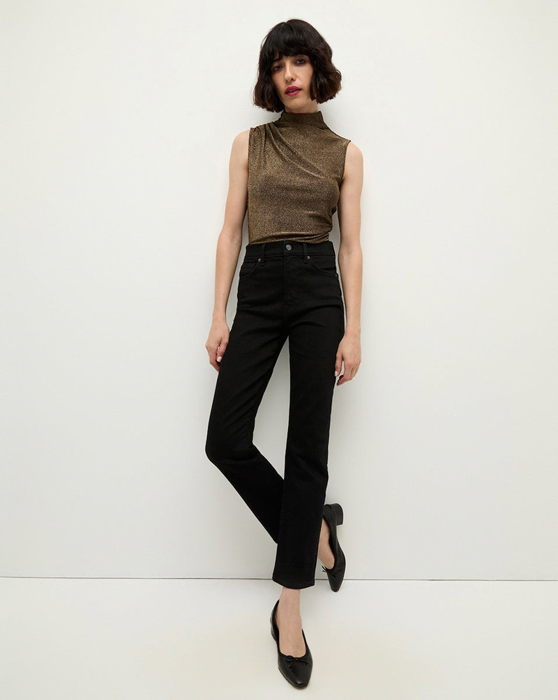 VERONICA BEARD RYLEIGH SLIM-STRAIGHT JEAN outlook