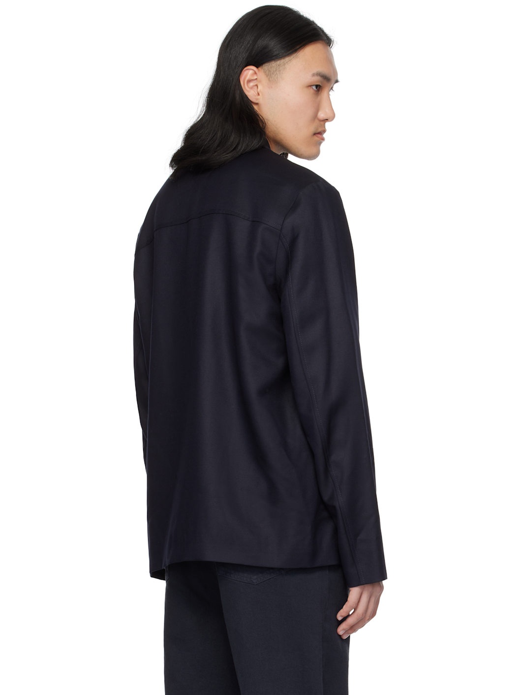 Navy Jeffray Jacket - 3