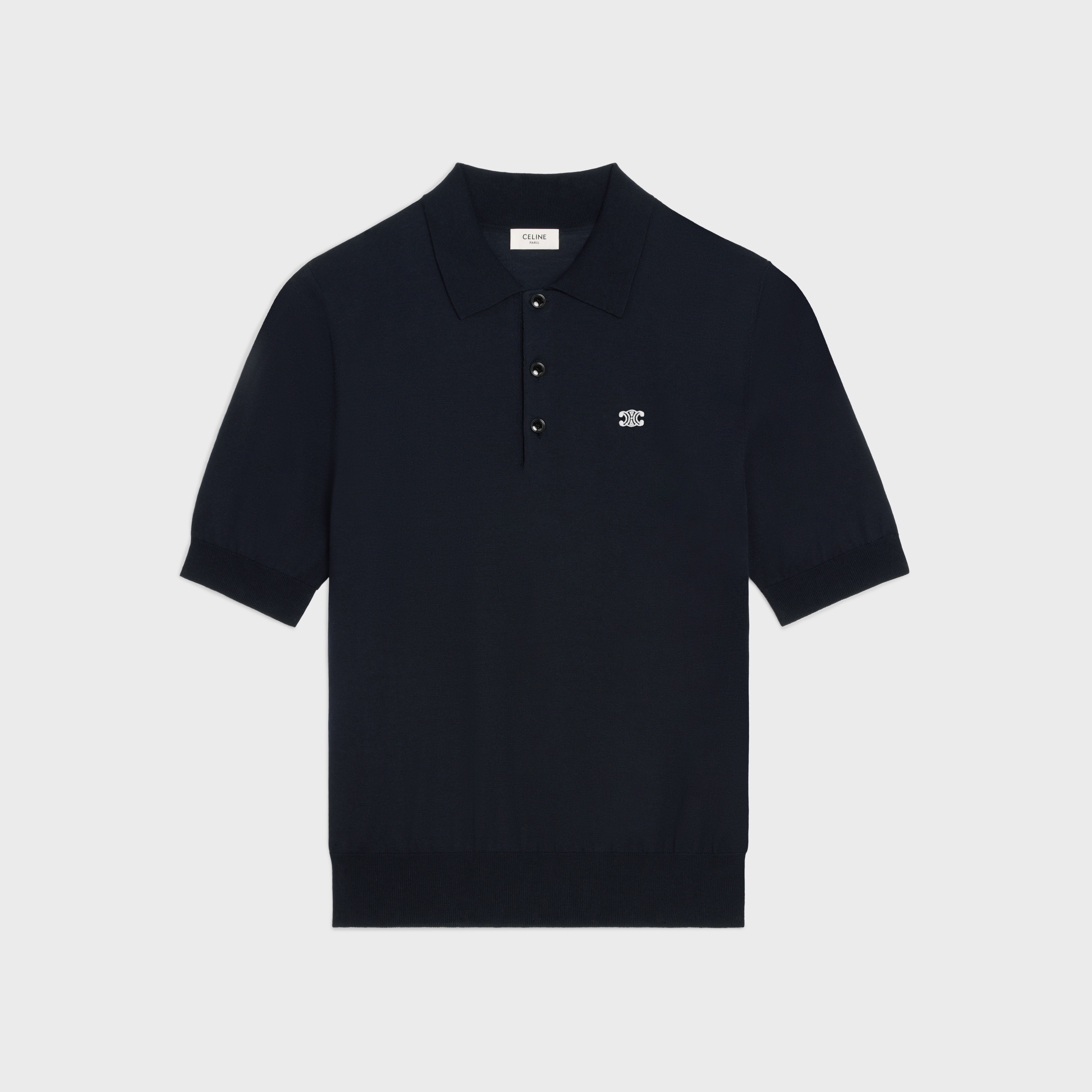 triomphe polo in fine cotton - 1