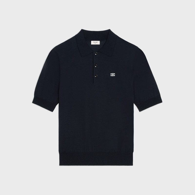 triomphe polo in fine cotton 1