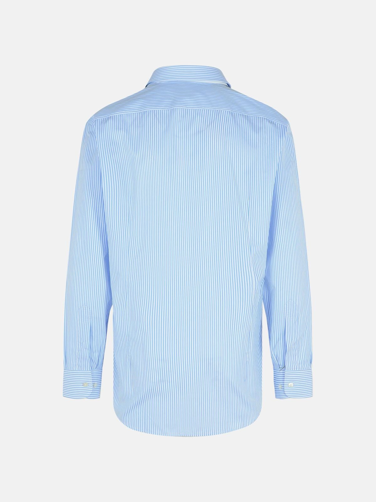 LIGHT BLUE COTTON SHIRT - 3