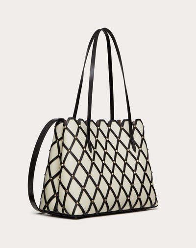 Valentino Beehive Calfskin Tote Bag outlook