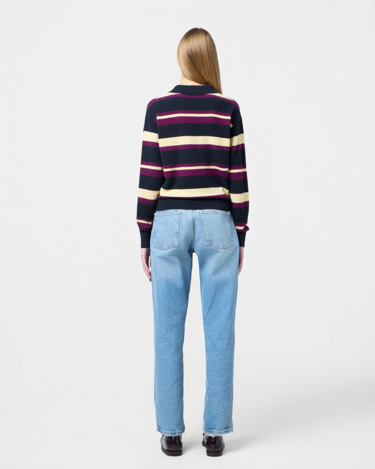 Collegiate Stripe Polo - 3