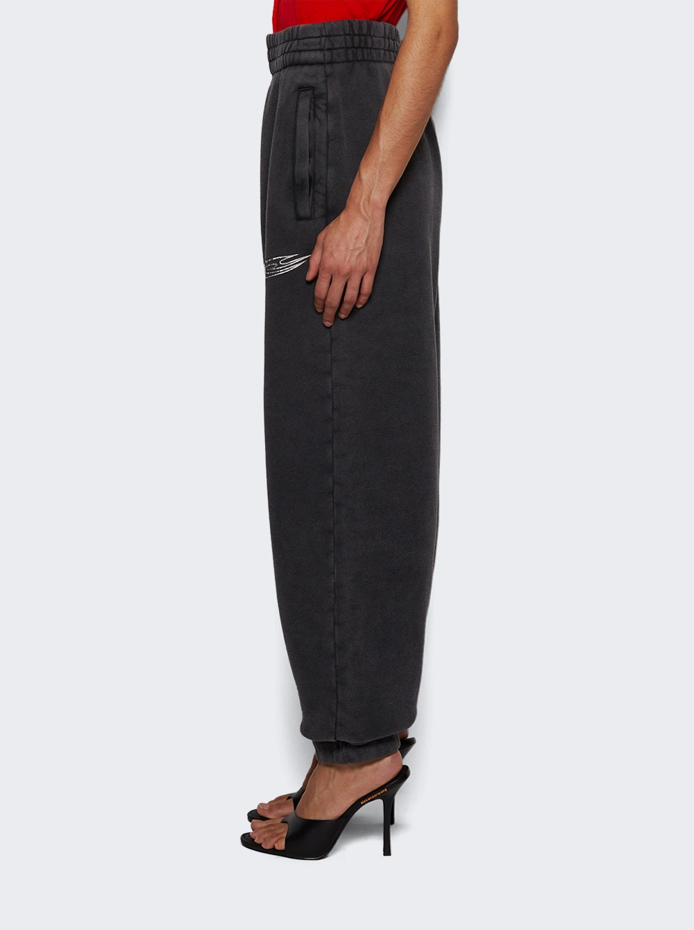Classic Sweatpant With Logo Washed Cedar - 4