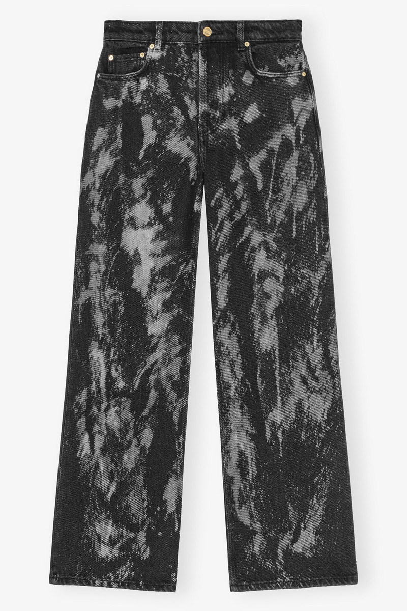 BLACK HEAVY DENIM IZEY JEANS 1