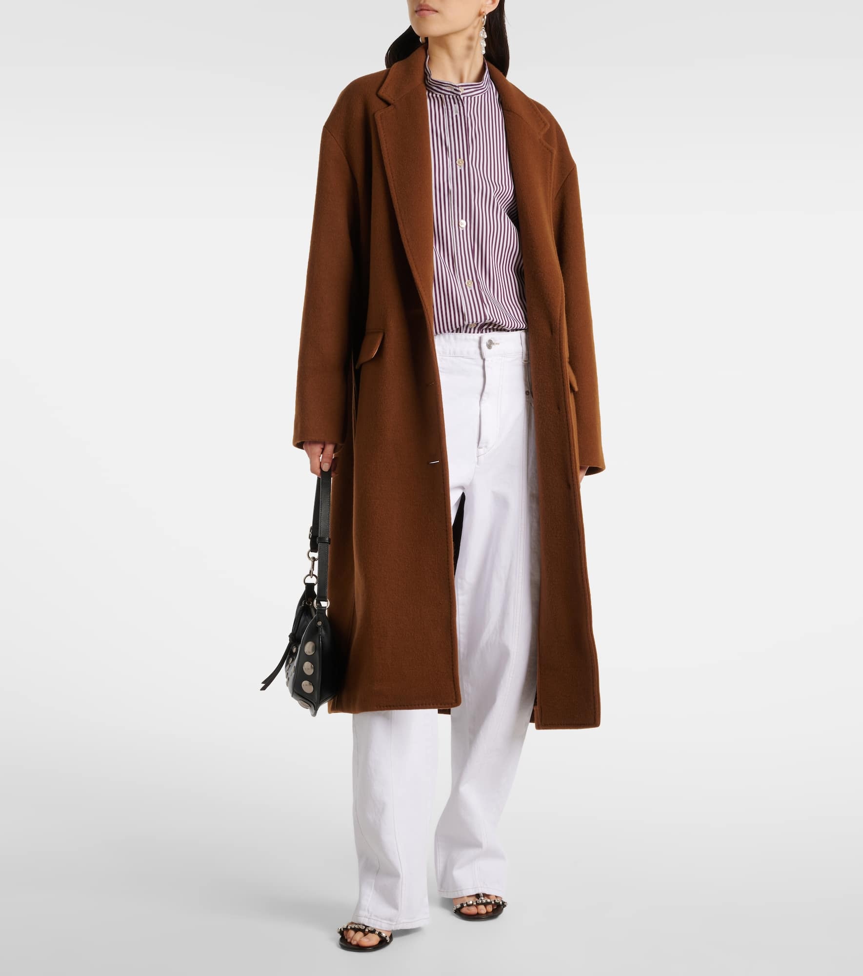 Efezia wool, cashmere and silk coat - 2