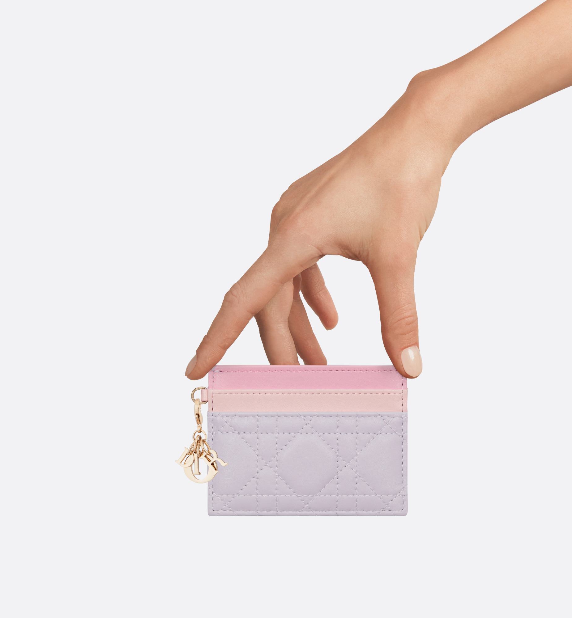 Lady Dior Freesia Card Holder - 3