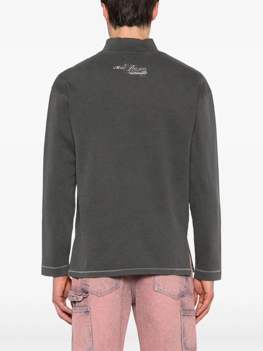 LOGO-PRINTED LONGSLEEVED T-SHIRT - 3