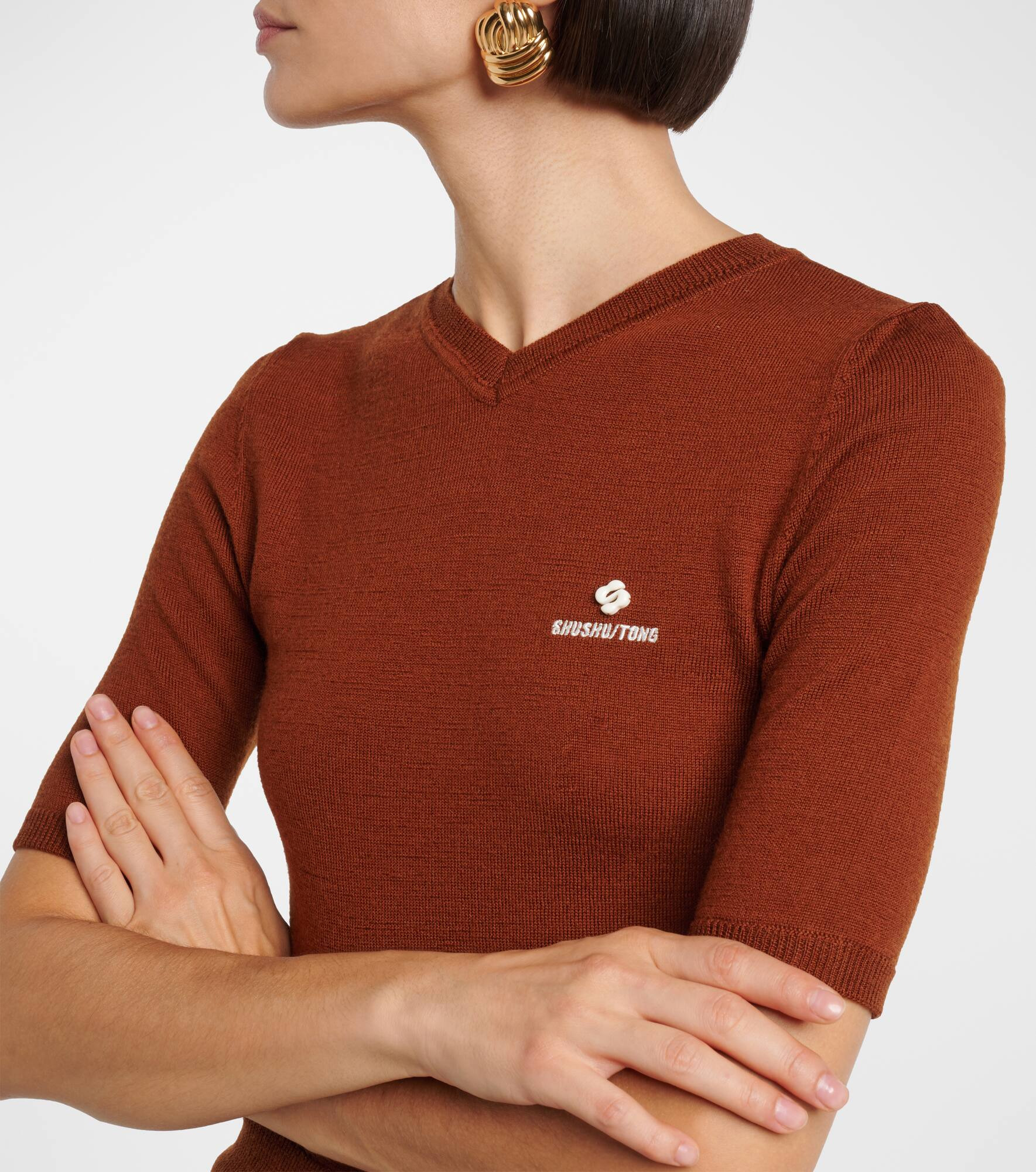 Knitted wool top - 4
