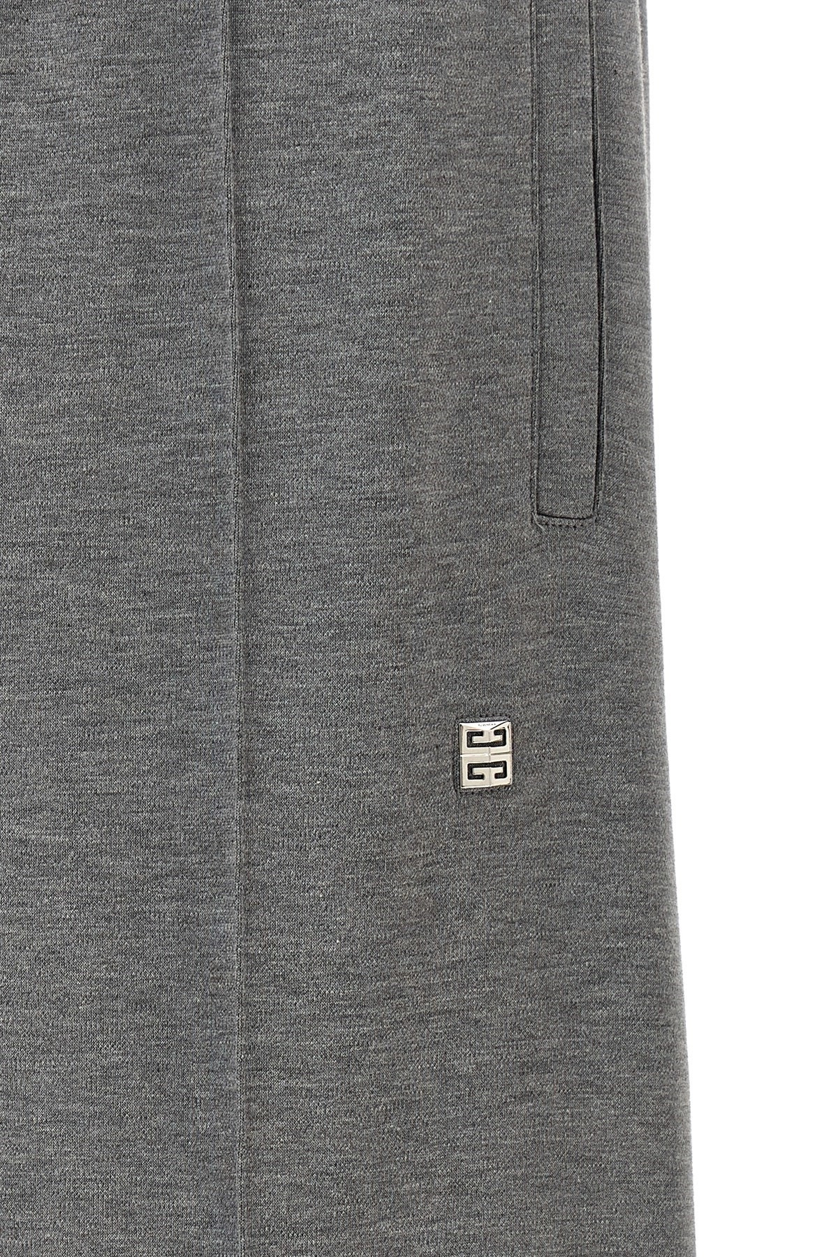 Metallic logo joggers - 6
