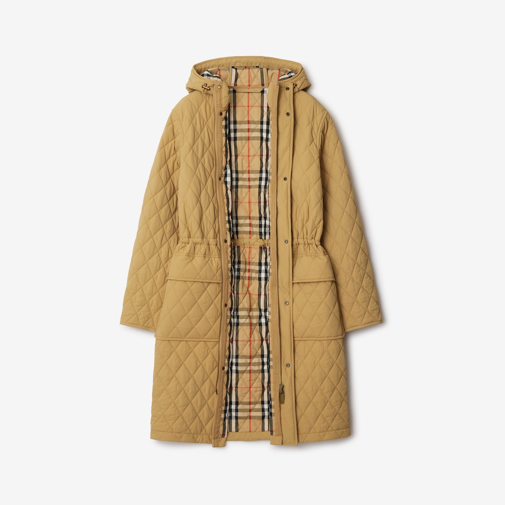 Quilted Nylon Parka - 5