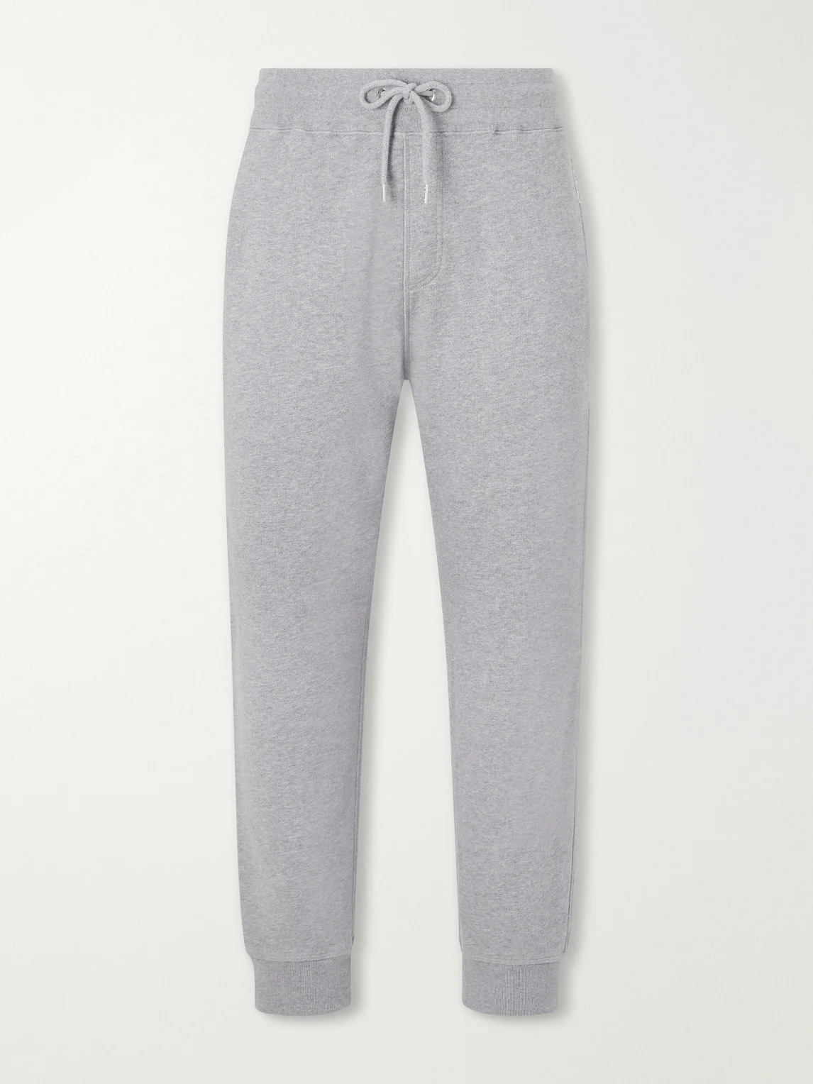 Tapered Cotton-Fleece Sweatpants - 1