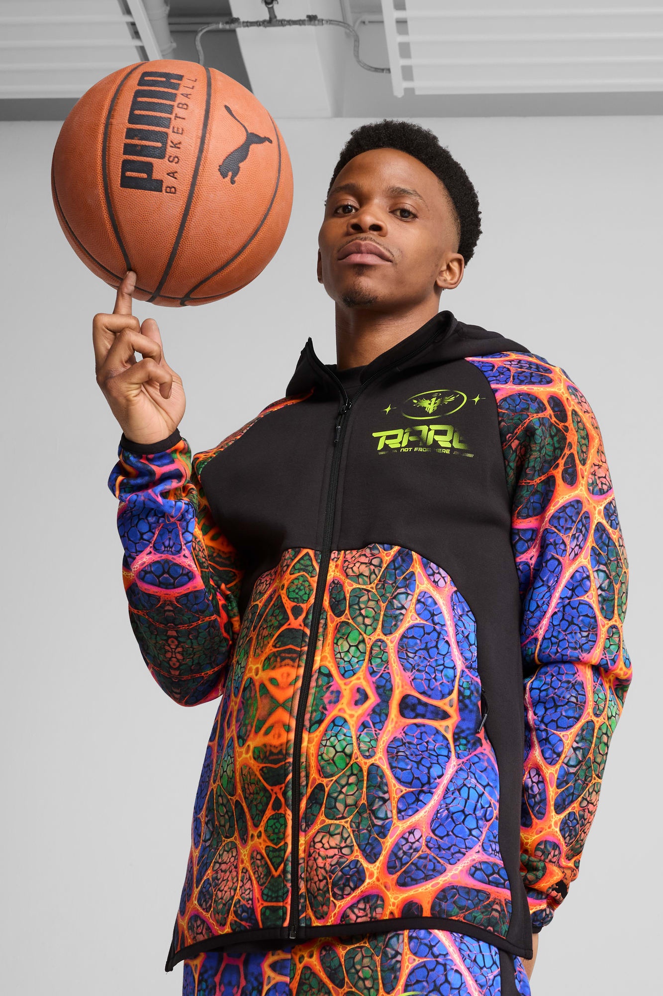 PUMA x LAMELO BALL Alien Skin Men's Dime Basketball Jacket - 3