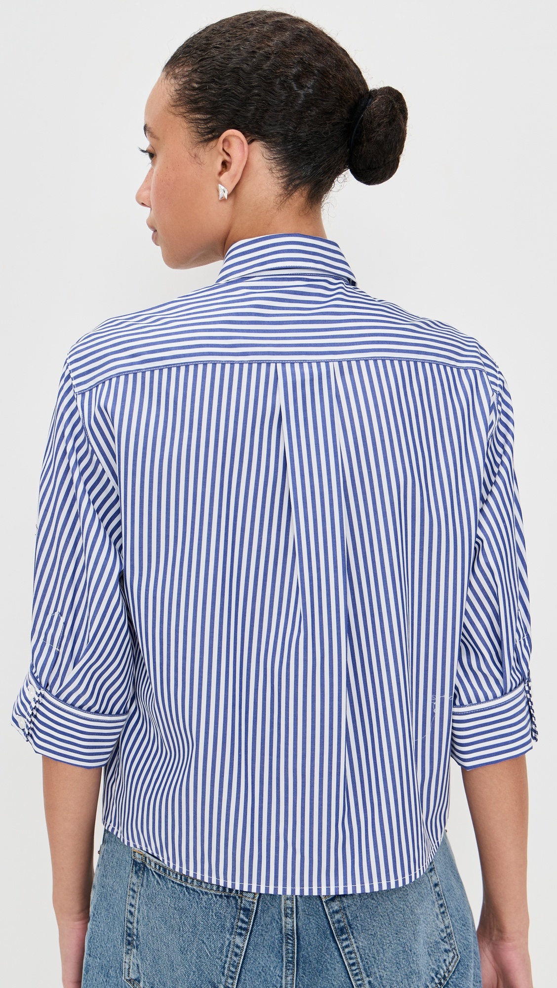 Lucia Stripe Poplin Shirt - 2