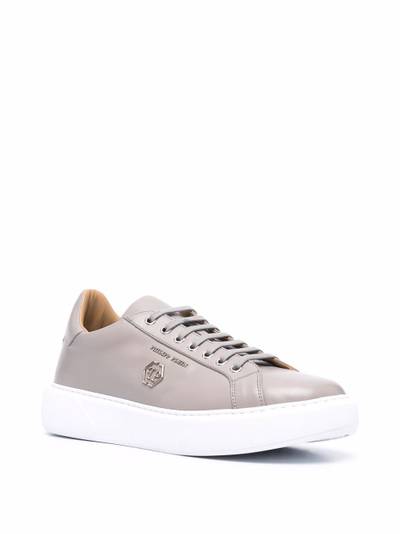 PHILIPP PLEIN logo-plaque low-top sneakers outlook