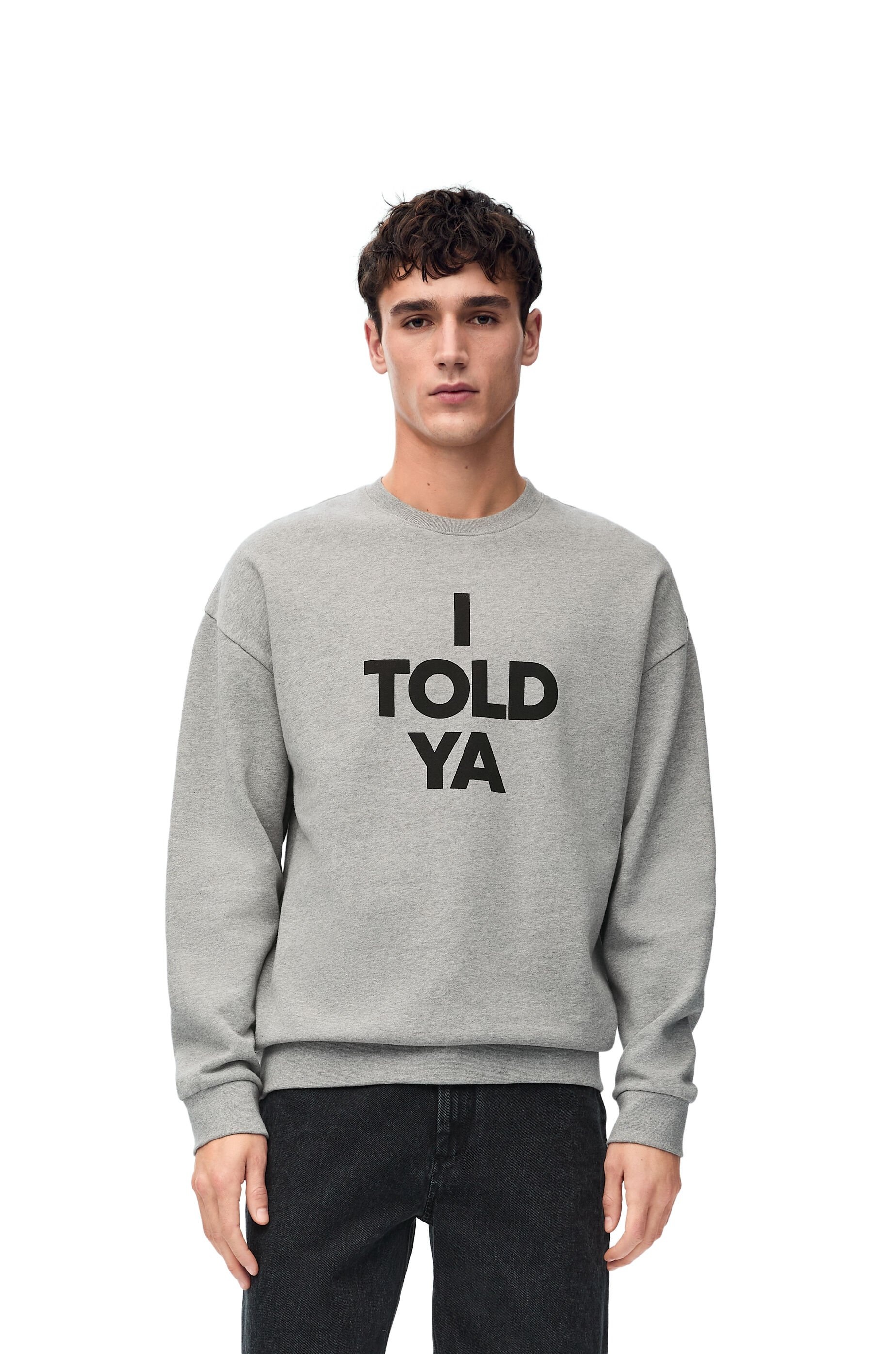 Relaxed fit sweatshirt in cotton - 4