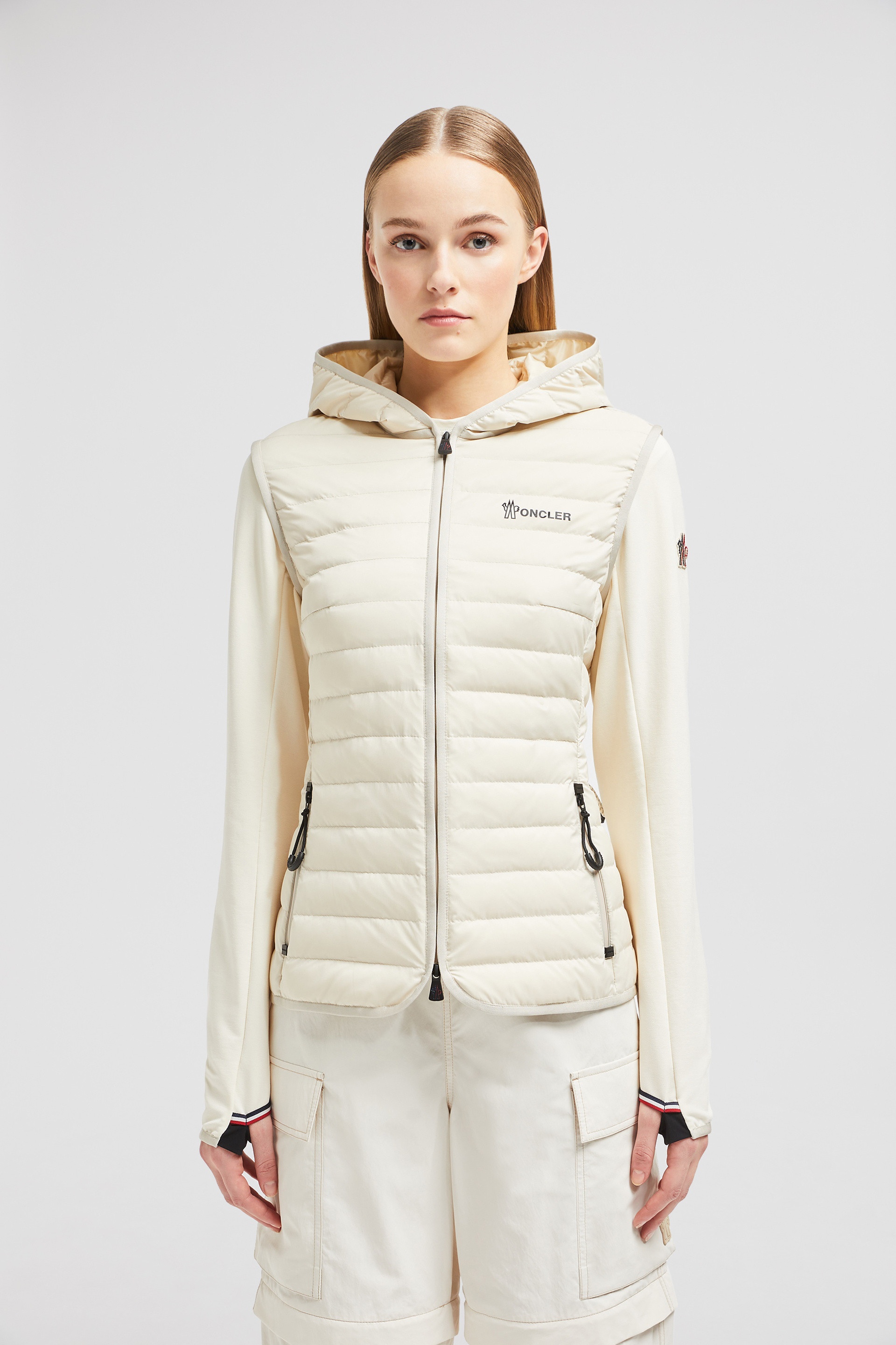 Padded Zip-Up Cotton Hoodie - 3